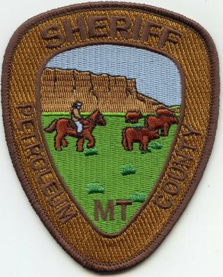Petroleum County Montana Mt Sheriff Police Patch