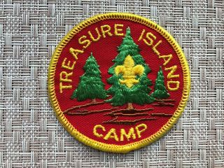 Boy Scout Patch - Treasure Island Camp - Philadelphia Council -