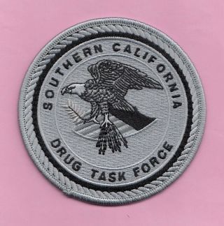 C36 Dea Hidta Southern California Ocdetf Federal Patch Ice Police Drug Agency