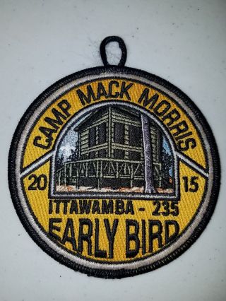 Boy Scout Oa Ittawamba Lodge 235 Camp Mack Morris Early Bird 2015
