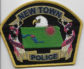 Neat Town Police State North Dakota Nd Patch Neat