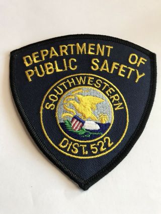 Southwestern School District 522 Department Of Public Safety Patch