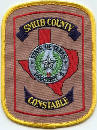 Smith County Texas Tx Precinct 5 Constable Sheriff Police Patch
