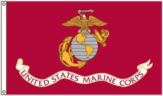 United States Marines 2 X 3 Flag Fl739 Banner Military Us Marine 2x3