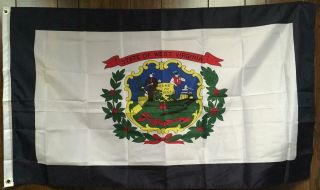 3x5 West Virginia Flag Wv State Usa Us Banner F280