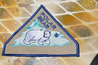 Boy Scout Camp Mcloughlin Crater Lake Council Polar Bear Patch