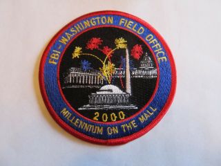 Fbi Police Washington Dc Office Millennium Patch Obsolete