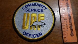 University Of Alaska Fairbanks Community Service Officer Security Police Bx V 16