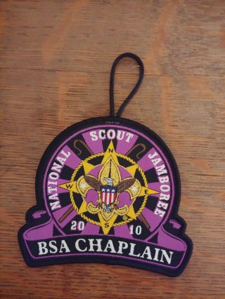 Boy Scout Bsa 2010 Nj National Jamboree Chaplain Patch Oa Order Arrow