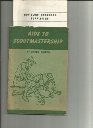 Aids To Scoutmaster 1944 Lord Baden - Powell