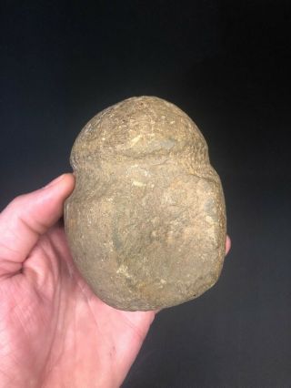 MLC s5004 OLD Full Grooved Stone Maul Hammerstone Texas - Arkansas Artifact 3