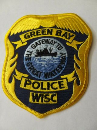 Green Bay Wisconsin Police Shoulder Patch.