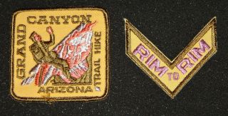 Grand Canyon Rim To Rim Trail Hike Boy Scout Patch Arizona