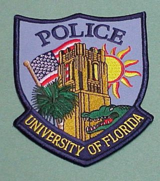 University Of Florida Fl (alligator) Police Patch