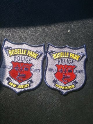 Roselle Park – Dispatcher – Jersey Nj Police Sheriff Patch Rr Railroad Train