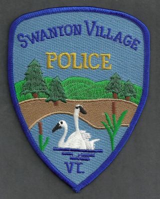 Swanton Village Vermont Police Shoulder Patch
