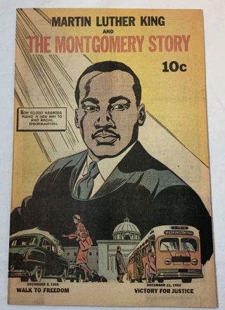 Comic Book Martin Luther King And The Montgomery Story