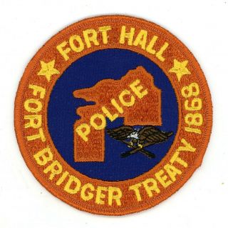 Fort Hall Tribal Police Idaho Vintage 1980 