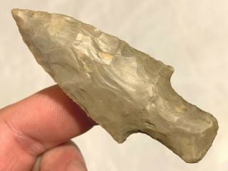 Outstanding Lange Point Coryell Co,  Texas Authentic Arrowhead Artifact B27