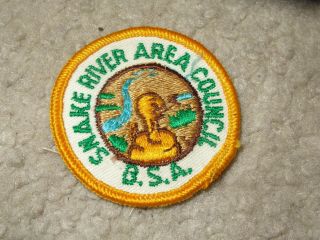 Boy Scout Bsa Snake River Area Idaho Cp Pre Council Strip Csp Uniform Patch