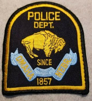 Ne Omaha Nebraska Police Patch