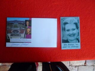 Bronwyn Bishop Handsigned Women In Parliament First Day Cover