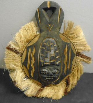 Vintage Africa Folk Art African Tribal Wood Sculpture Hand Carved