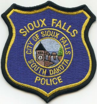 Sioux Falls South Dakota Sd Police Patch