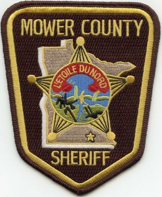 Mower County Minnesota Mn Sheriff Police Patch