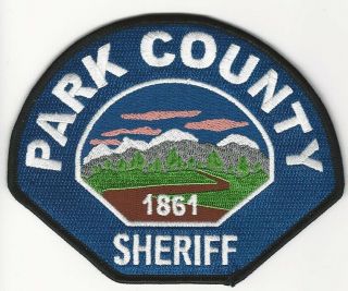 Park County Sheriff State Colorado Co Scenic
