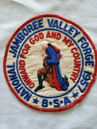 BSA national jamboree patches 1957 and 1964 2