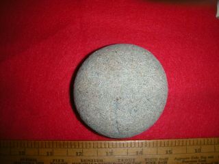 Quartzite Biscuit Discoidal / Chunky Stone – Logan County Ohio – Game Stone