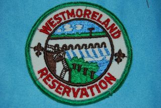 Boy Scout Tennessee Valley Council (now Merged) Camp Westmoreland Patch