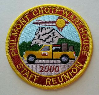 Philmont Scout Ranch Chqtp Staff Reunion Patch 2000