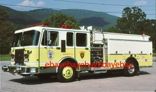 Fire Apparatus Slide,  Wagon 10,  Roanoke / Va,  1993 Spartan / 3 - D