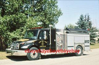 Fire Apparatus Slide,  Pumper,  W 12,  Cluny / Ab,  2007 Freightliner / Fgi