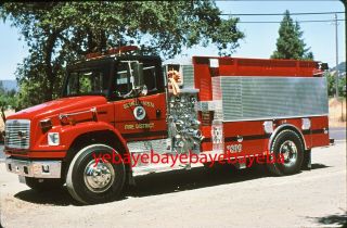 Fire Apparatus Slide,  Wt 3899,  Schell - Vista / Ca,  2002 Freightliner / Ferrara