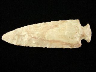 Fine Authentic 3 1/8 inch Alabama Hopewell Point With Indian Arrowheads 2