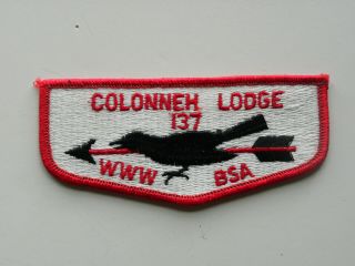 Oa Order Of The Arrow Colonneh Lodge 137 Flap,  Sam Houston Area Council,  Tx