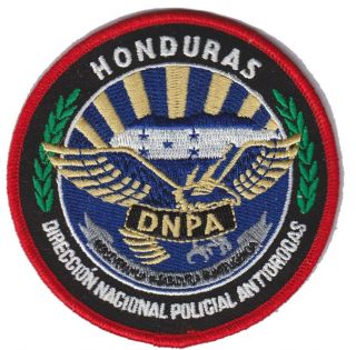 Honduras Police Patch (narcotics Unit)