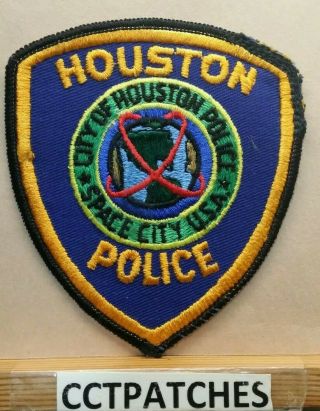Houston,  Texas Police Shoulder Patch Tx