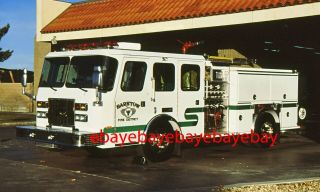 Fire Apparatus Slide,  Engine,  Barstow / Ca,  1995 E - One