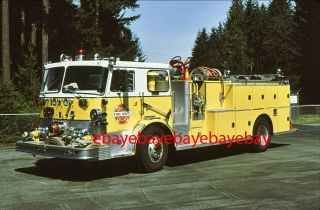 Fire Apparatus Slide,  Engine 93,  Mountain View / Wa,  1977 Seagrave / W.  S.