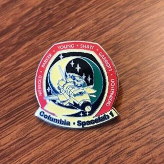 Nasa Space Shuttle Sts - 9 Columbia Spacelab 1 Lapel Pin Sts 9