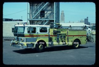 Newark Nj E6 1974 Ward La France Ambassador Pumper Fire Apparatus Slide
