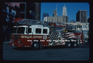 York City Ladder 10 2001 Seagrave 100 