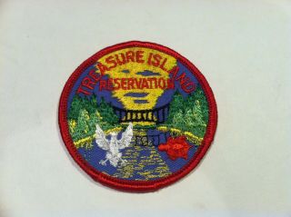Boy Scout Philadelphia Council Treasure Island Reservation Patch Dove Turtle