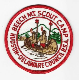 Boy Scout Beech Mountain S.  C.  Gauze Back Pp Hudson Delaware Cncl Ny A1