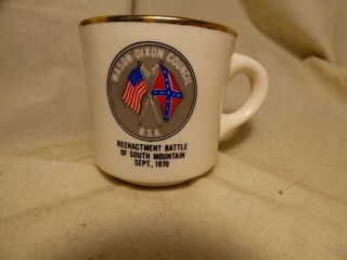 1970 Mason - Dixon Council Boy Scouts Coffee Mug - Battle Of South Mountain