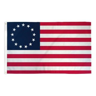 Betsy Ross Us Flag 3x5 Ft American 13 Star Flag Indoor Outdoor Usa Banner